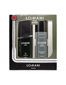 LOMANI EDT 100 ML + DEO SPRAY