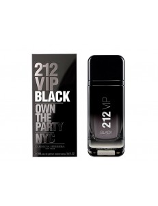 212 VIP BLACK EDP 200ML - CAROLINA HERRERA