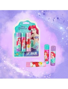Bálsamo Labial Princesa ARIEL - 3 Unidades