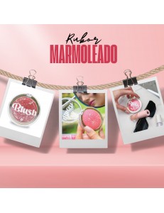RUBOR MARMOLEADO BLUSH - TONO PUSH UP PINK - DOLCE BELLA