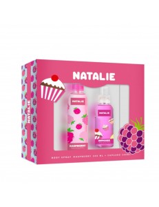 NATALIE BOTANICALS RASPBERRY 205ML + CUP CAKE 100ML