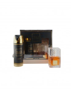Set Perfume Hombre Lattafa Khamrah EDP 100ml + Deo Spray 200ml