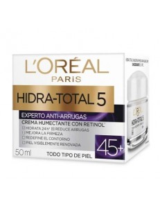 Crema hidra total 5 Antiarrugas 45+ Loreal 50ml